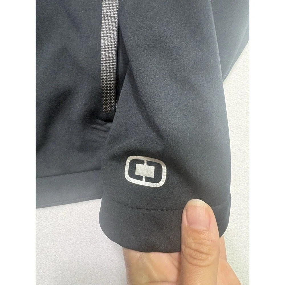 Ogio Endurance Black Jacket With Company Embroidered- L